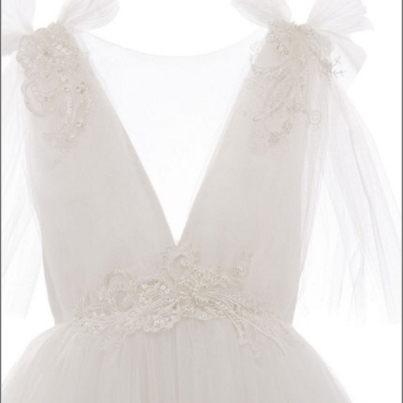 COPY - Tulleen Girl's Aspen White Dress , Flower Girl dress, Size 5 - Picture 3 of 4